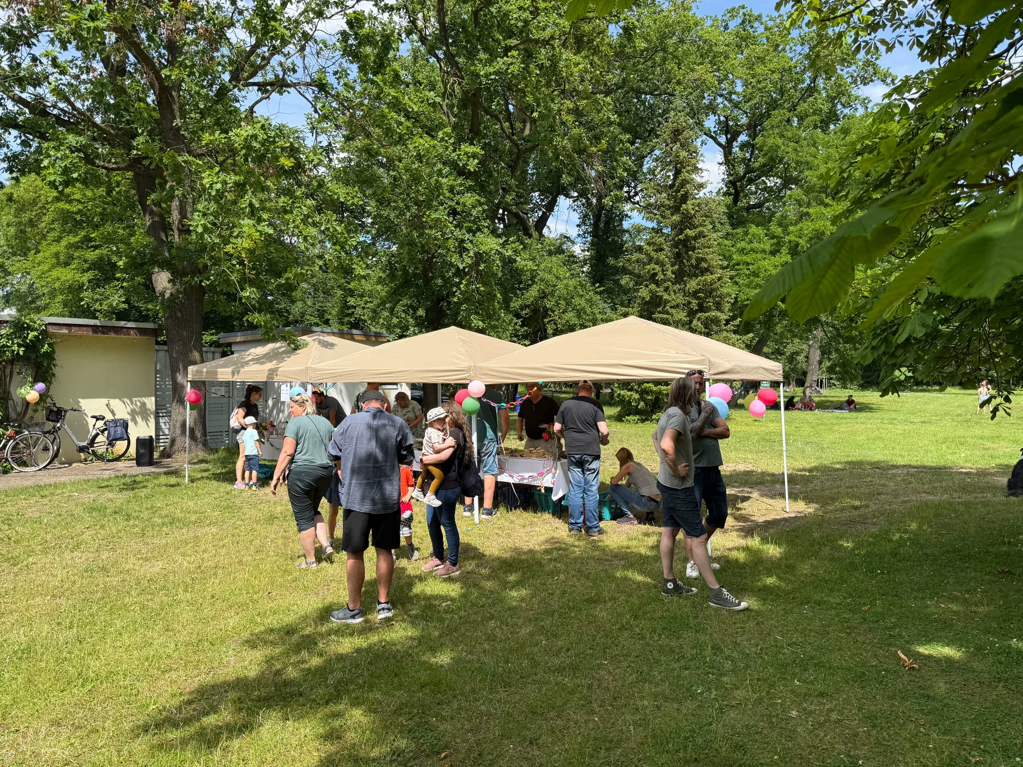 Kindertag im Irrgarten im Gutspark Altjeßnitz, Foto 2